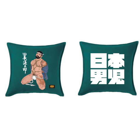 TAGAME CUSHION COVER DARK GREEN