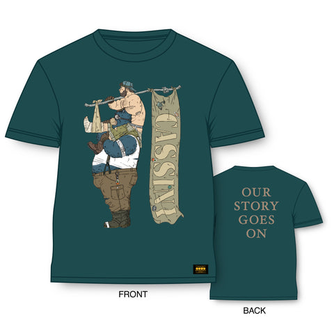 INUYOSHI CASSINI 03B TEE DENIM