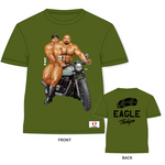 EAGLE TOKYO JIRAIYA TANDEM TEE ARMY GREEN