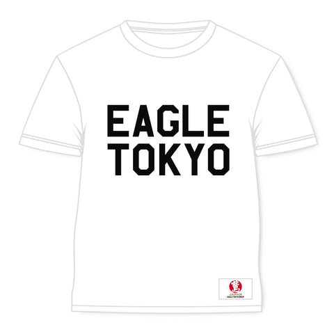 EAGLETOKYO BIG LOGO TEE WHITE