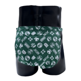 EAGLE FUNDOSHI ECCHU KAMON GREEN WHITE