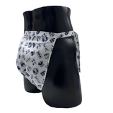 EAGLE FUNDOSHI ECCHU KAMON WHITE NAVY
