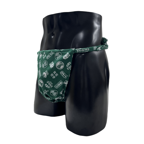 EAGLE FUNDOSHI ROKUSHAKU KAMON GREEN WHITE