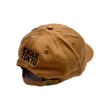 EAGLE WASHI TWILL CAP LIGHT BROWN