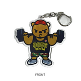 KUMAGORO GYM KEYCHAIN