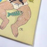 INUYOSHI SLEEP CANVAS ART