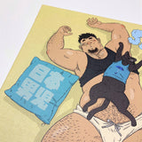 INUYOSHI SLEEP CANVAS ART